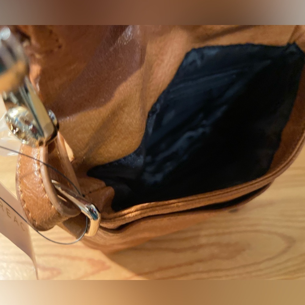 Kenneth Cole Reaction~NWT~Sweet~Faux Leather~Fold-Over Flap~Mini~Crossbody Bag - Picture 8 of 12